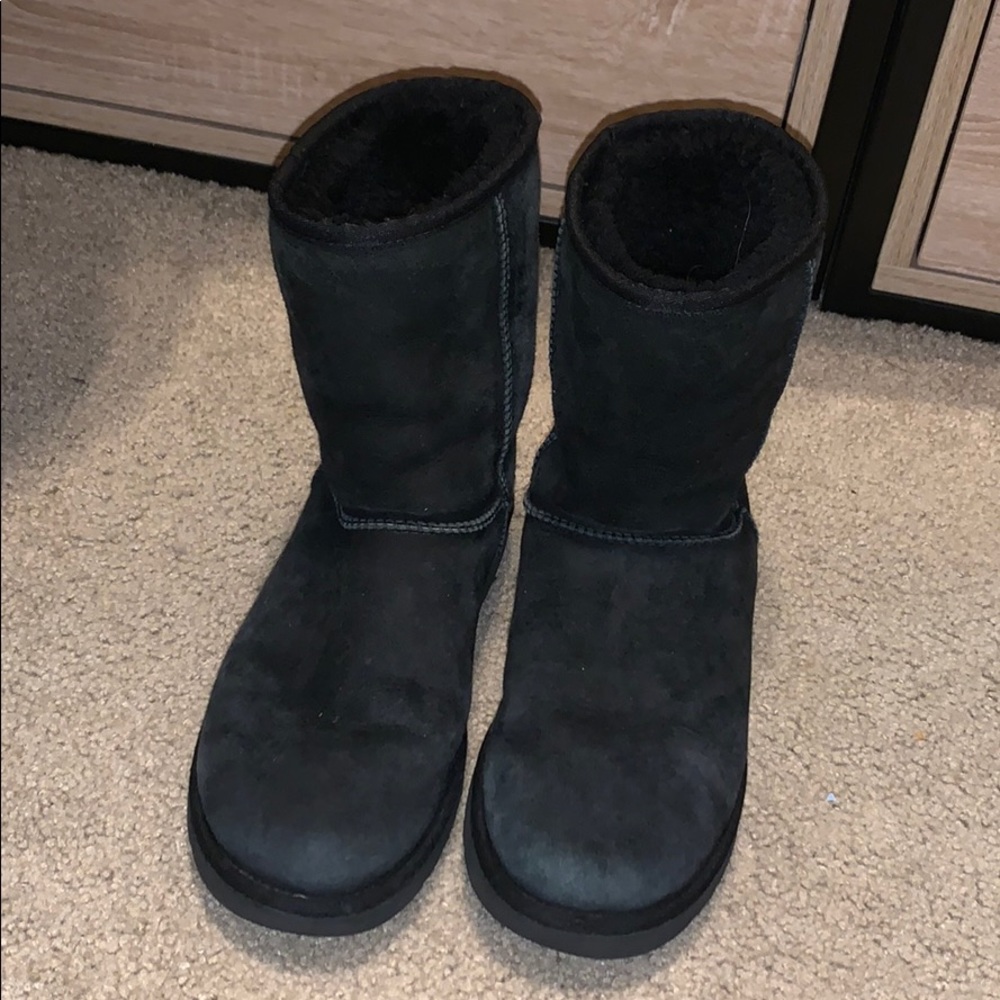 Black ugg boots